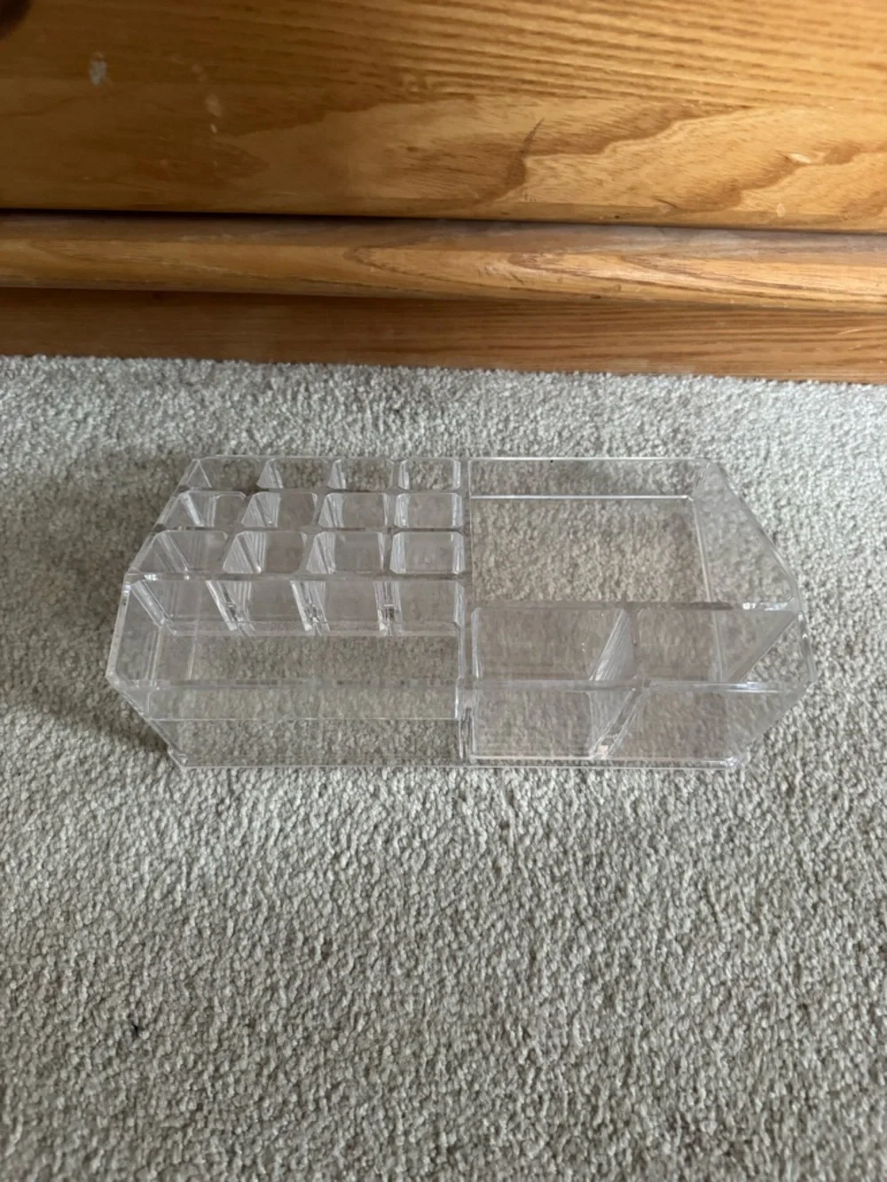 Clear Acrylic Makeup & Accessories Organizer - Transparent Home Storage